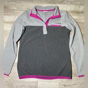 Columbia Gray and Pink Women's Jacket